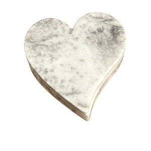 Heart-Shaped Alabaster Box